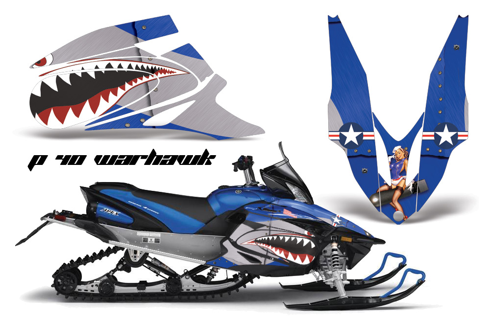 Yamaha Apex 06-11 Wrap Graphics Kit Decal P40 U